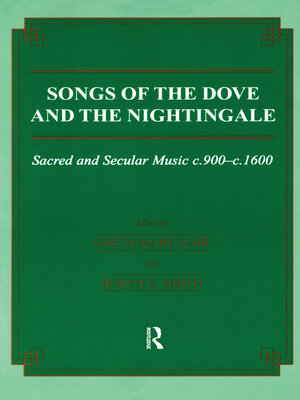 cover image of Songs of the Dove and the Nightingale